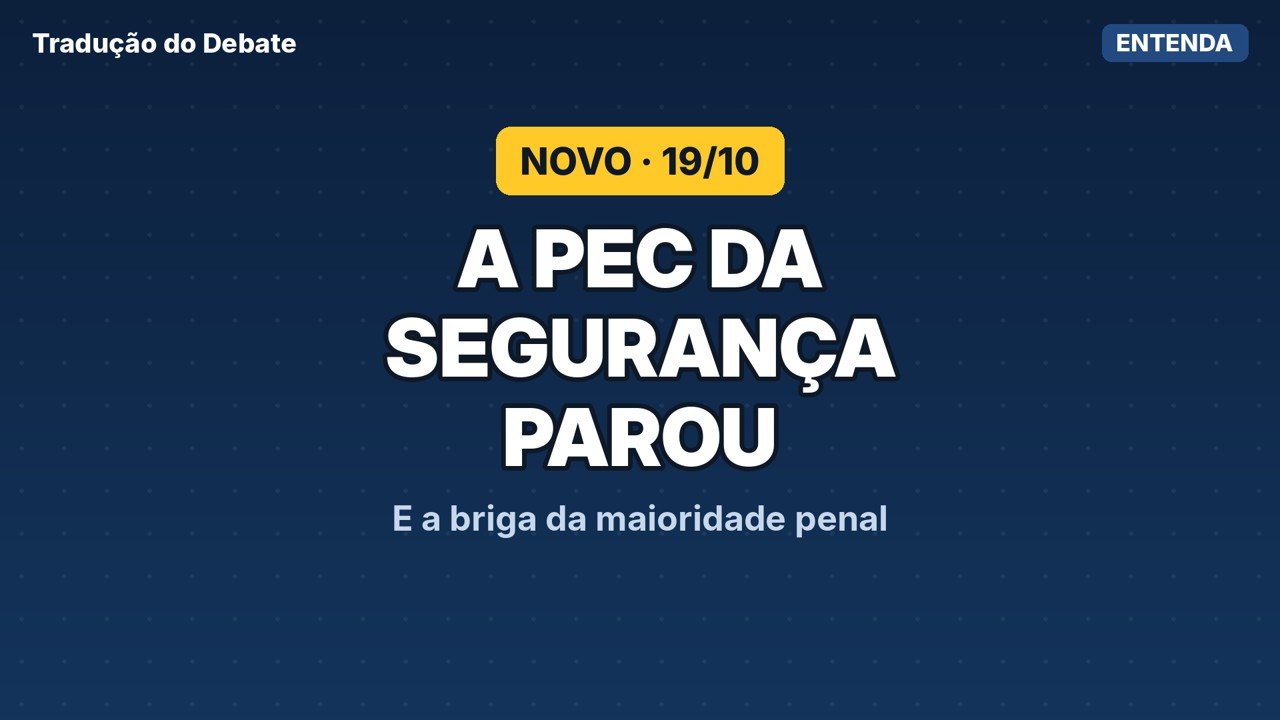 A PEC da Segurança parou: o que Lula e Flávio dizem